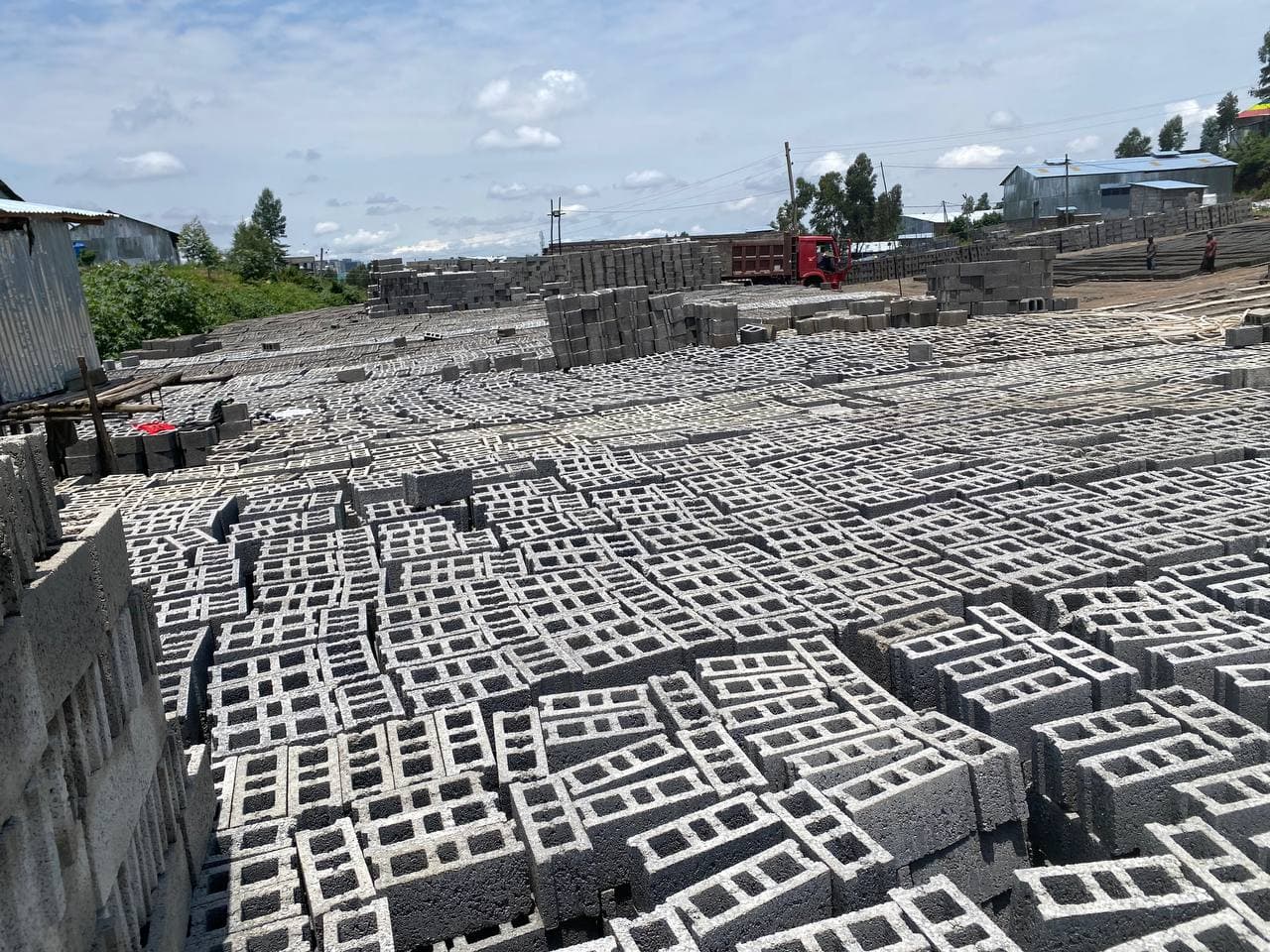 HCB and concrete sample from Alpha Manufacturing