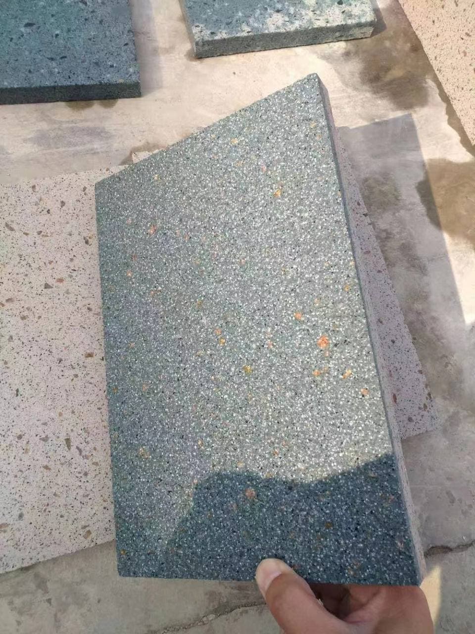 Granite sample from Alpha Manufacturing