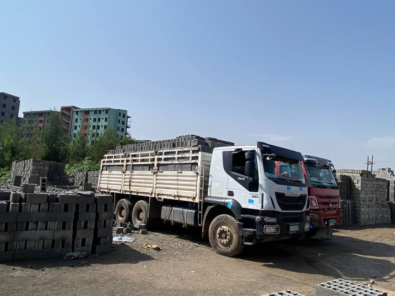 HCB and concrete sample from Alpha Manufacturing