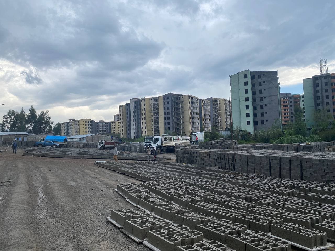 HCB and concrete sample from Alpha Manufacturing