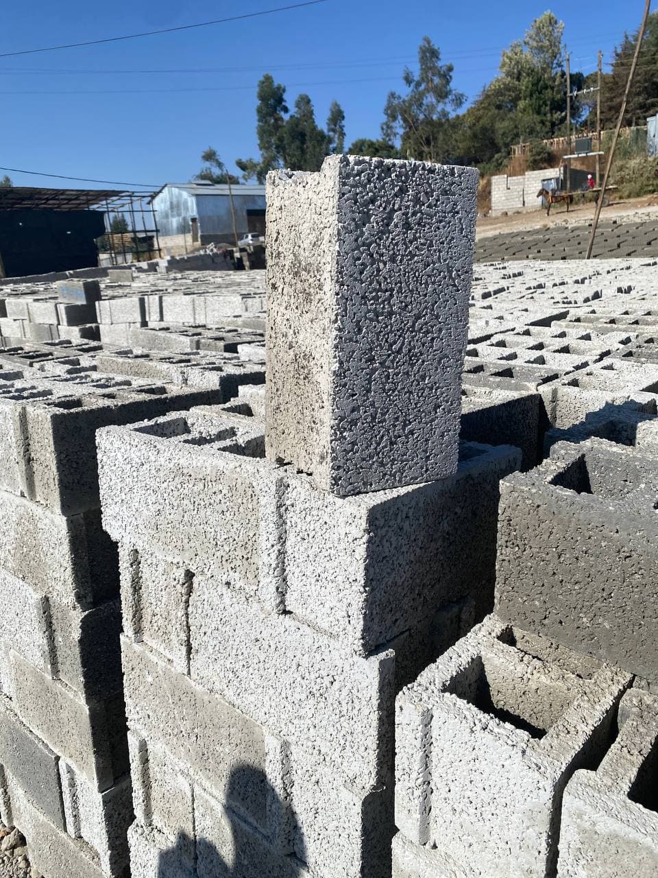 HCB and concrete sample from Alpha Manufacturing