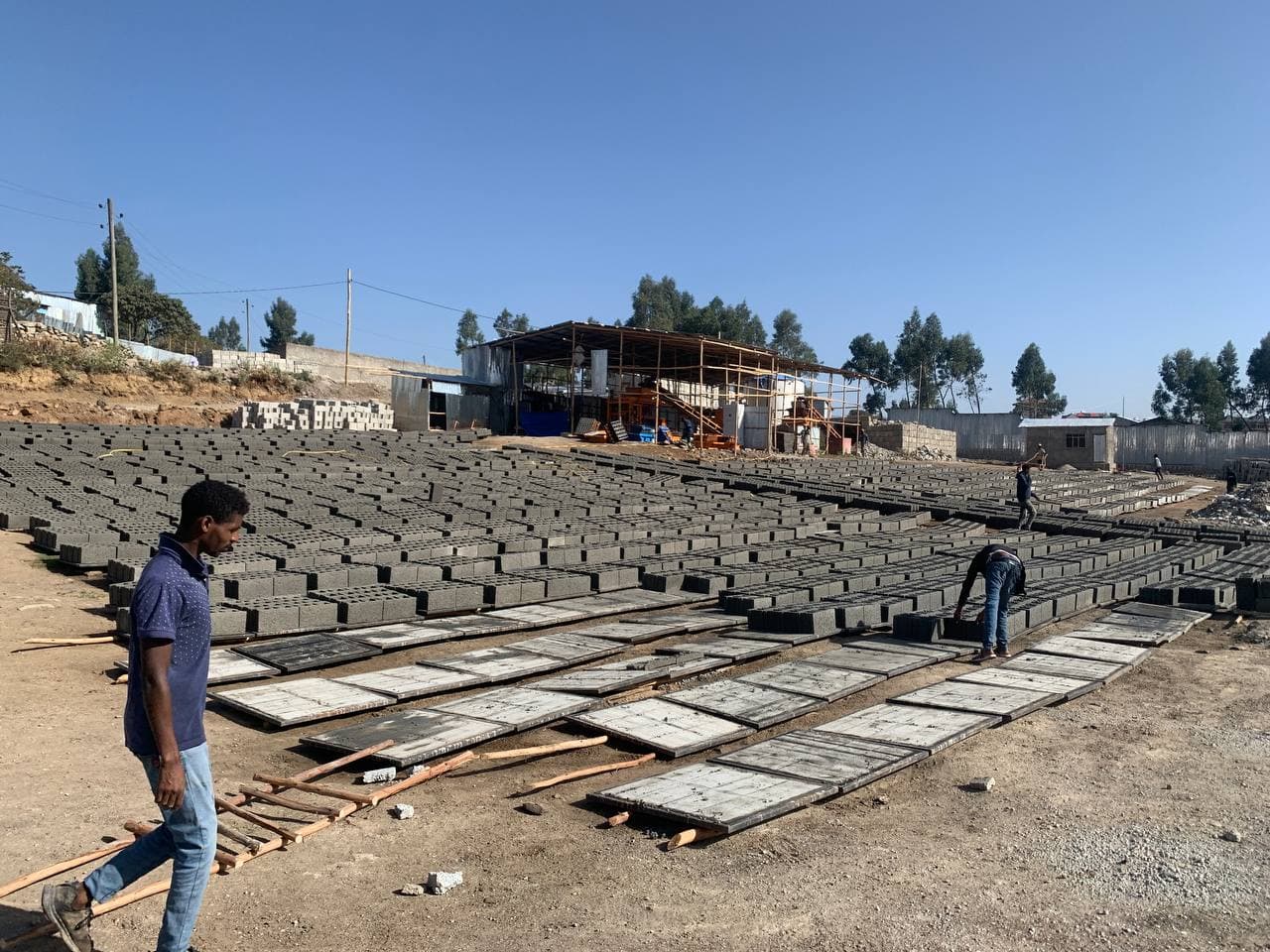 HCB and concrete sample from Alpha Manufacturing
