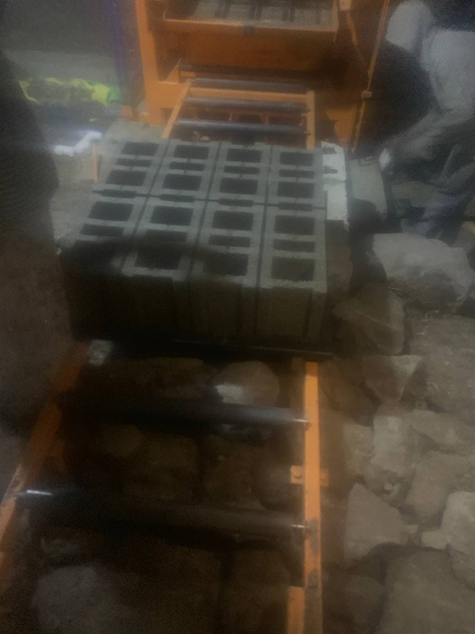 HCB and concrete sample from Alpha Manufacturing