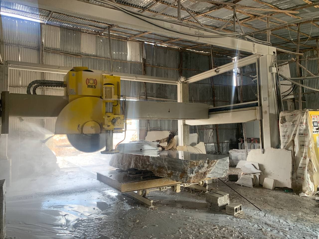 Marble sample from Alpha Manufacturing