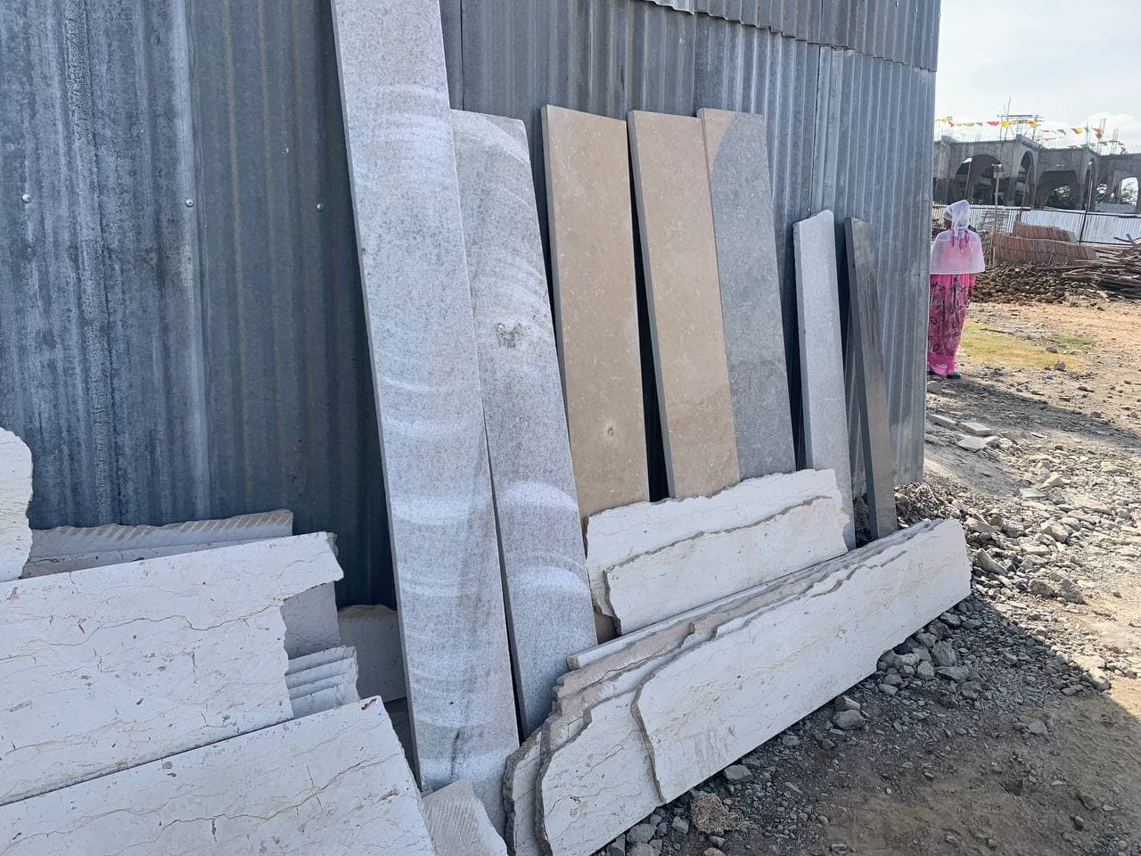 Marble sample from Alpha Manufacturing