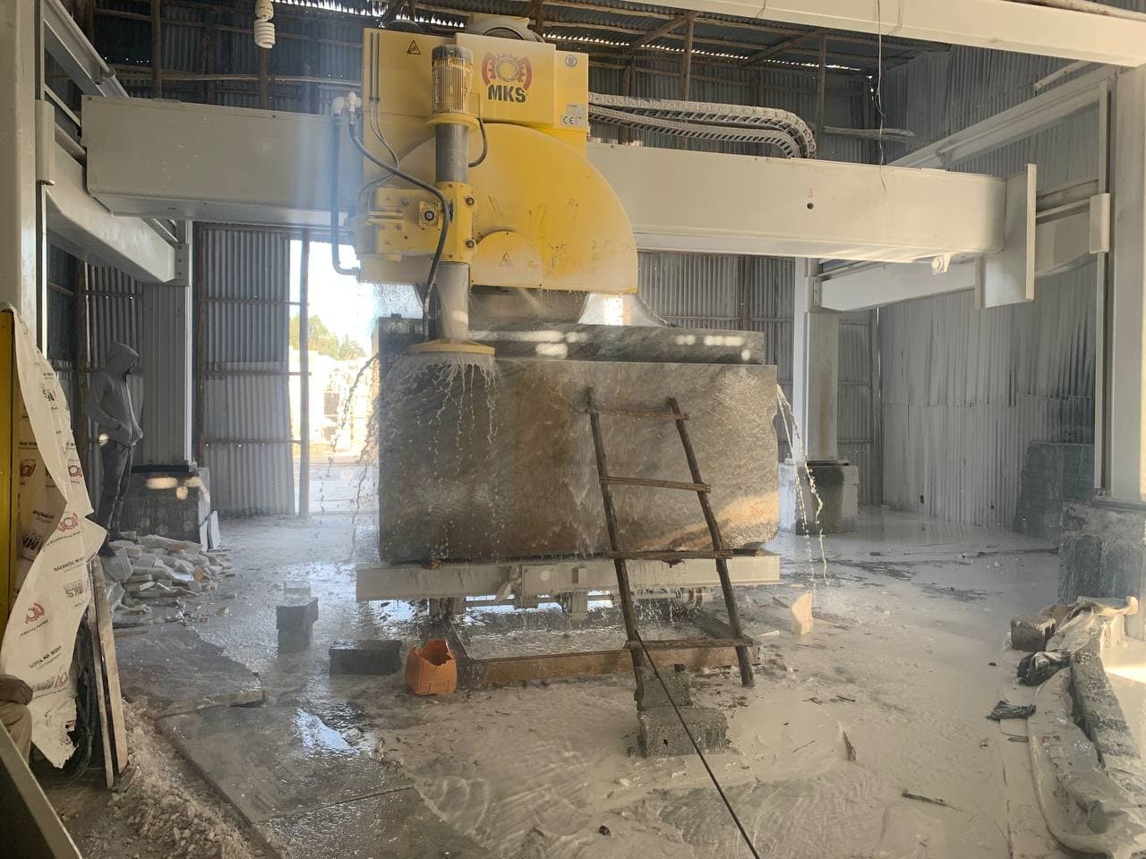 Marble sample from Alpha Manufacturing