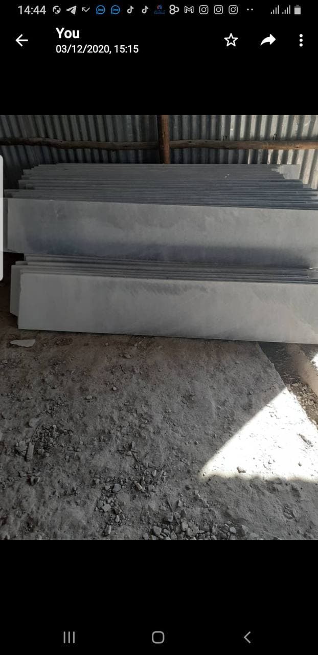 Marble sample from Alpha Manufacturing